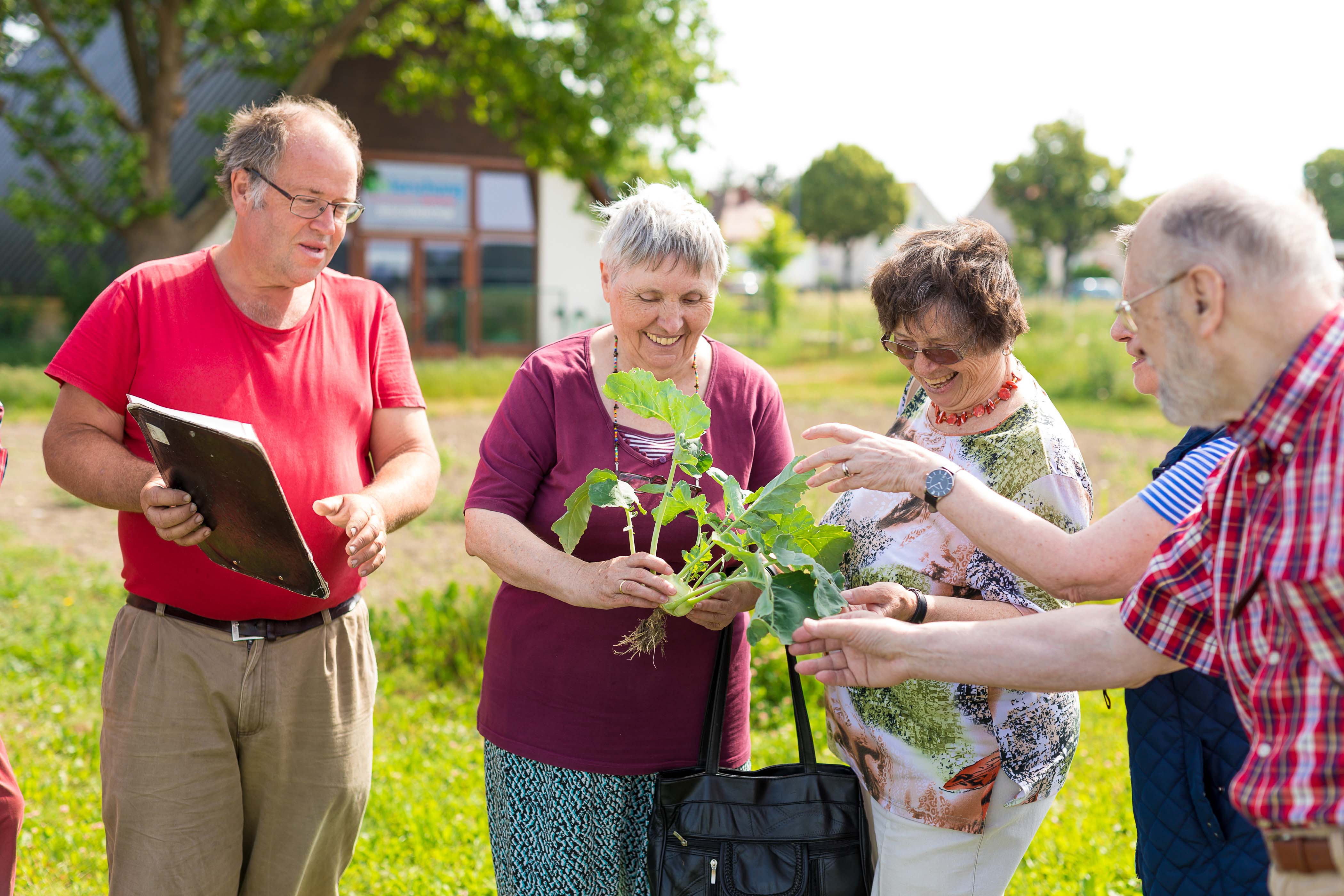 Führungen im Garten der Vielfalt inkl. Wurzelarena, Bio Forschung