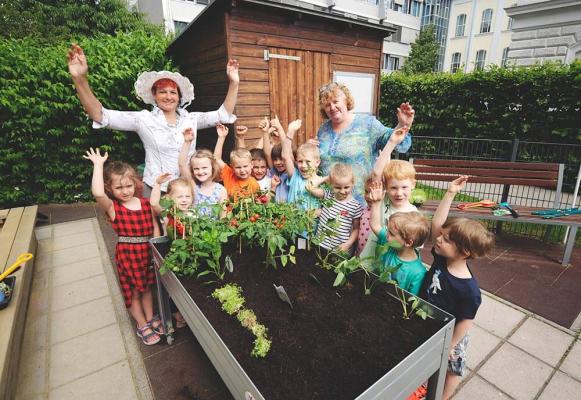 Naturschutz im Kindergarten_Gruppe