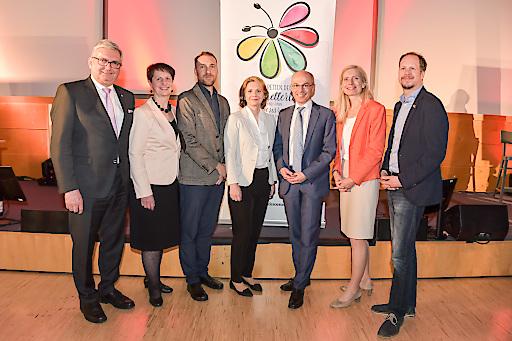 Die Jury "Die Brennessel" mit Stiftung Blühendes Österreich