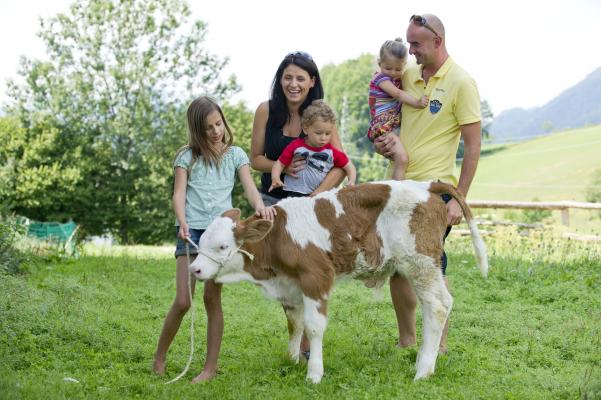 besonders für Kinder ist der Urlaub am Bauernhof ein Erlebnis