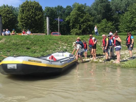Nationalpark Donau-Auen_Schlauchboottour