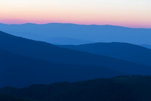 Morgendämmerung über den Nockbergen