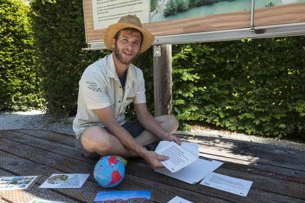 Nationalpark-Ranger Simon Klauss