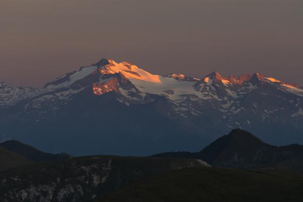 Hochalmspitze, gesehen vom Falkert (Biosphärenpark Nockberge)
