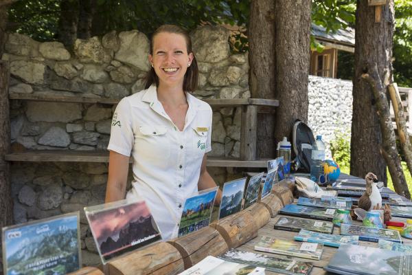 Nationalpark-Mitarbeiterin Monika Bischof