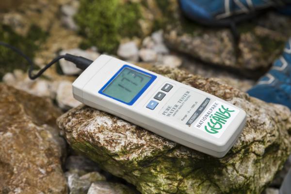Wassergüte-Messung im Nationalpark Gesäuse