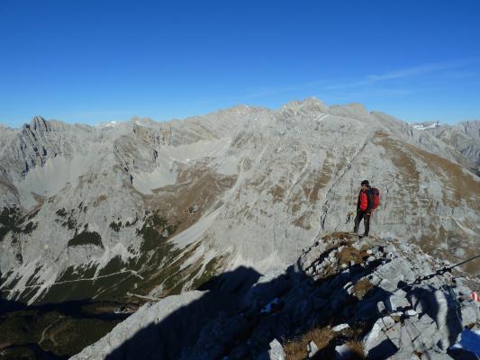 Einsame Gipfel im Karwendel
