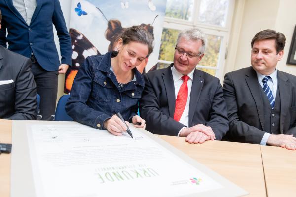 Irene Drozdowski vom Landschaftspflegeverein Thermenlinie-Wienerwald-Wiener Becken