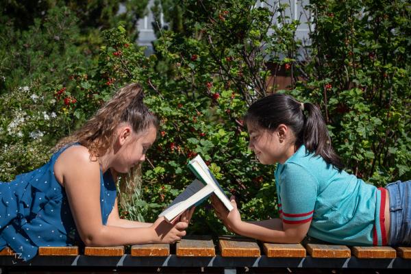 Lernen in Grünen am Dachgarten