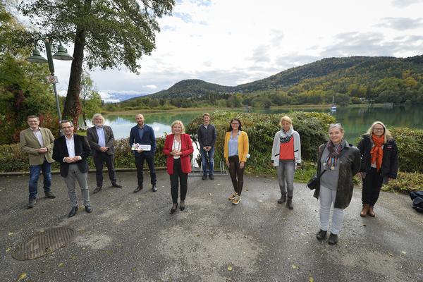 Naturschutzkooperation am Wörthersee von Blühendes Österreich, Stadt Klagenfurt, Land Kärnten und E.C.O.