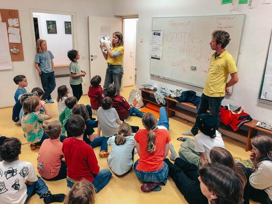 Startschuss und Vorbereitung unseres Insektenhighway-Projekts mit den engagierten Biolog:innen des Vereins Perchtoldsdorfer Heide.