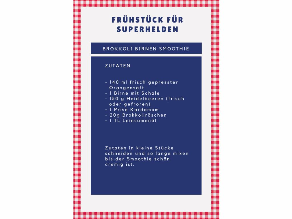 Heimisches Superfood zum Frühstück Heimisches Superfood zum Frühstück
