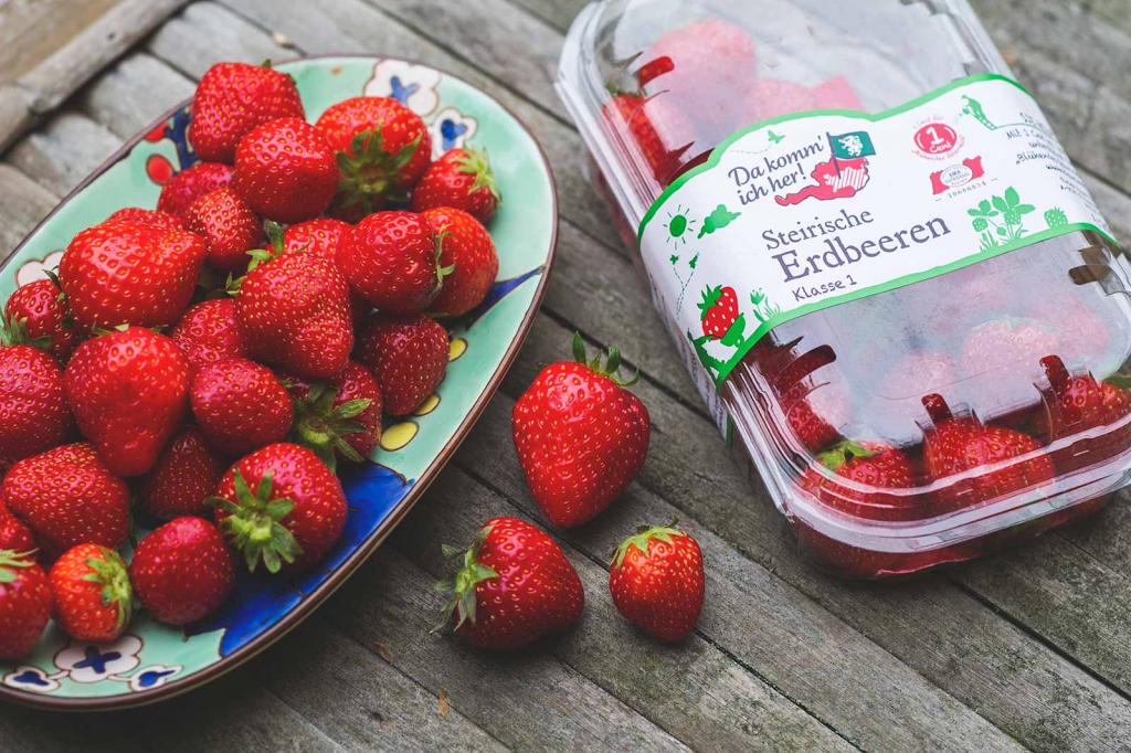 erdbeeren-produkt © (c) Blühendes Österreich / Alex Papis Erdbeeren