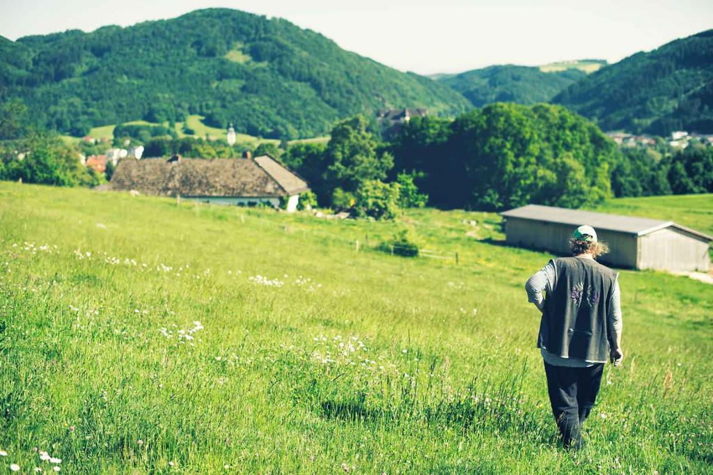 Artenvielfalt in Grein - Literatur und Wandern © Blühendes Österreich / Alex Papis Artenviefalt in Grein - Literatur und Wandern (c) Blühendes Österreich / Alex Papis