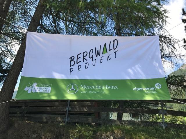 Bergwaldprojekt-Banner