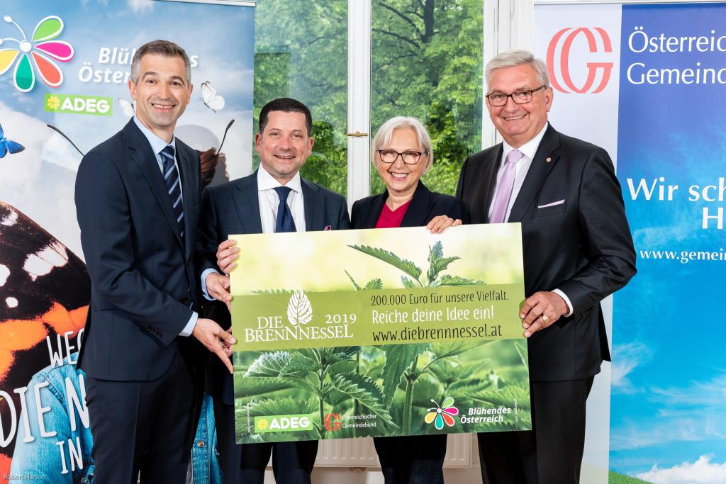 Projktträger Brennessel © REWE Projktträger Brennessel