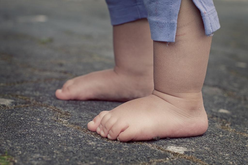 Unser ökologischer Fußabdruck sollte so klein wie möglich sein. © pixabay.com Kinderfüße