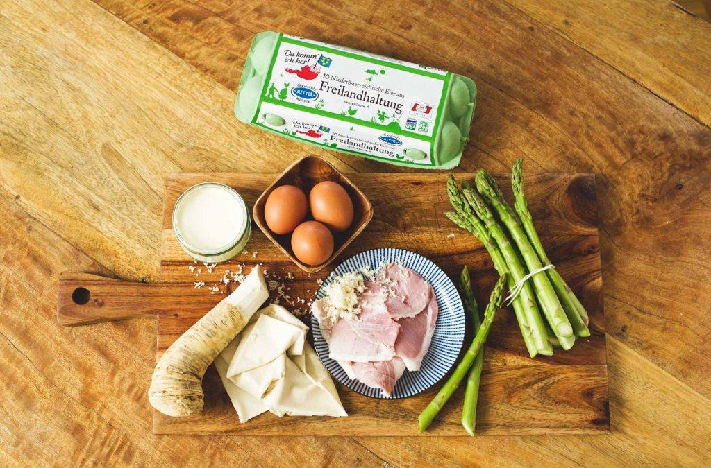 © Blühendes Österreich / Alex Papis zutaten pochiertes ei mit spargel