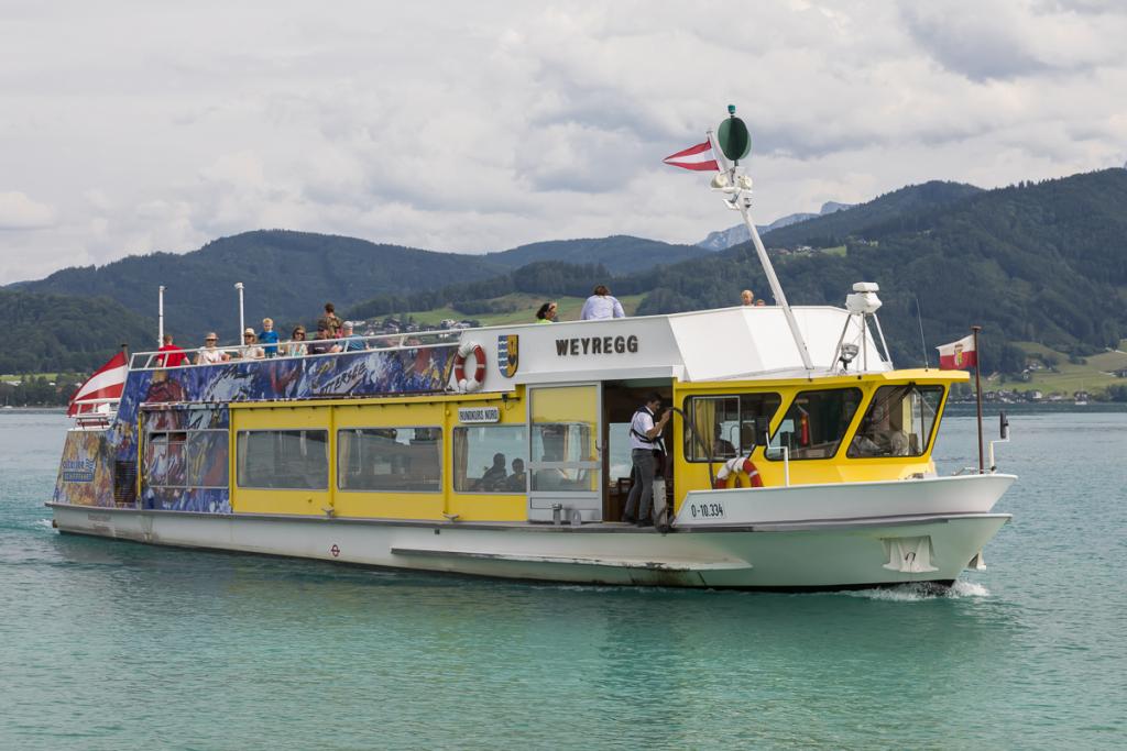© Uwe Grinzinger Linienschiff am Attersee