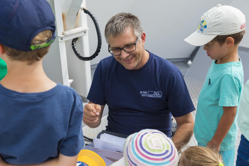 © Uwe Grinzinger Gerald Egger, Pfahlbau-Experte