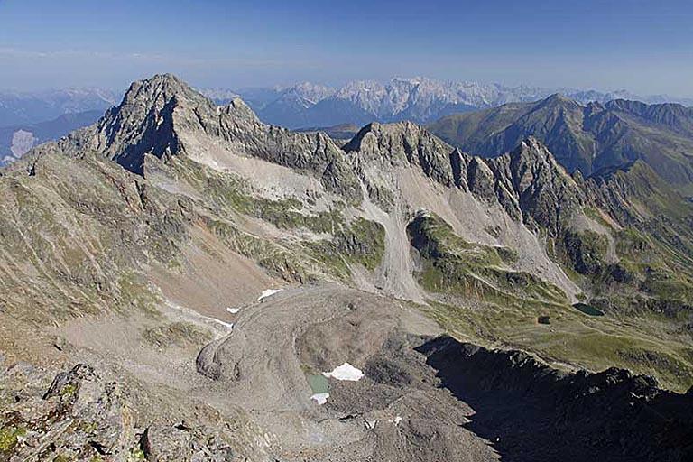 Blockgletscher in den Stubaier Alpen (Tirol) © Uwe Grinzinger Blockgletscher in den Stubaier Alpen (Tirol)