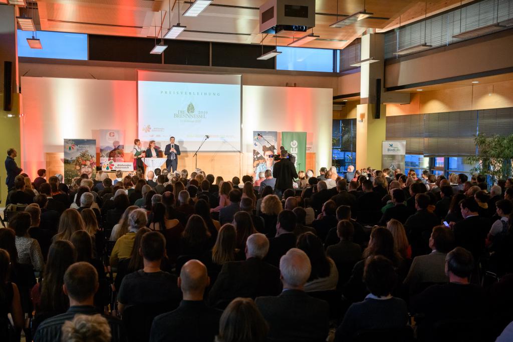 Eröffnung der Brennnessel Gala © Blühendes Österreich/Martin Hörmandinger Eröffnung der Brennnessel Gala