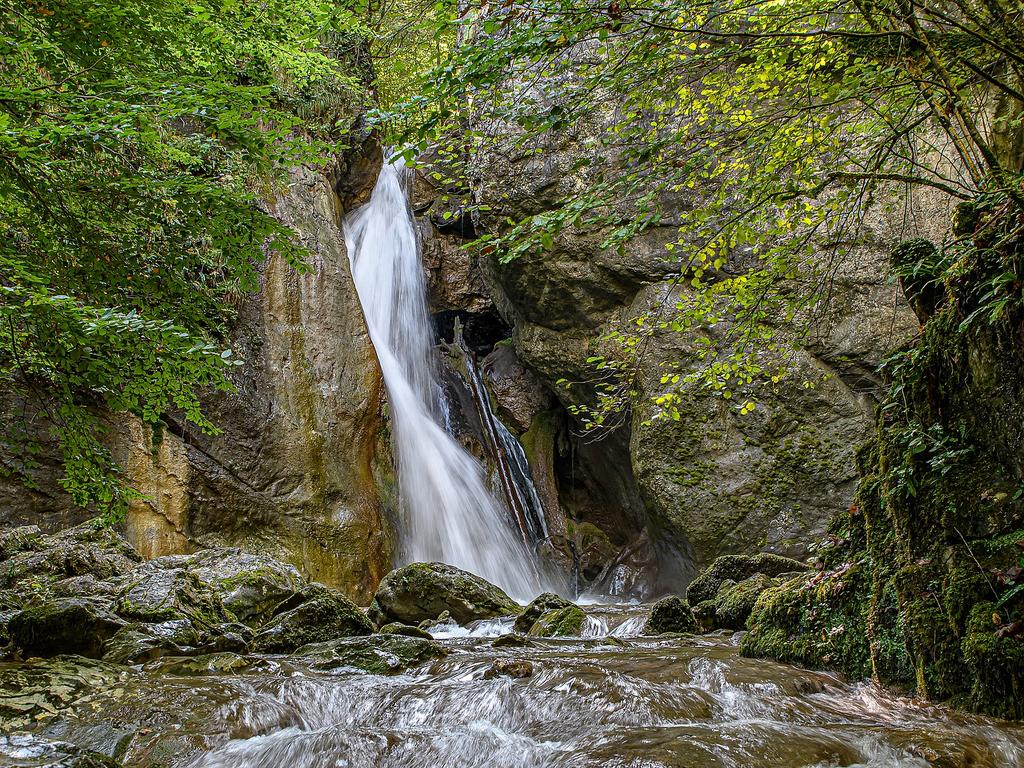 Rinneberger Wasserfall in Oberösterreich