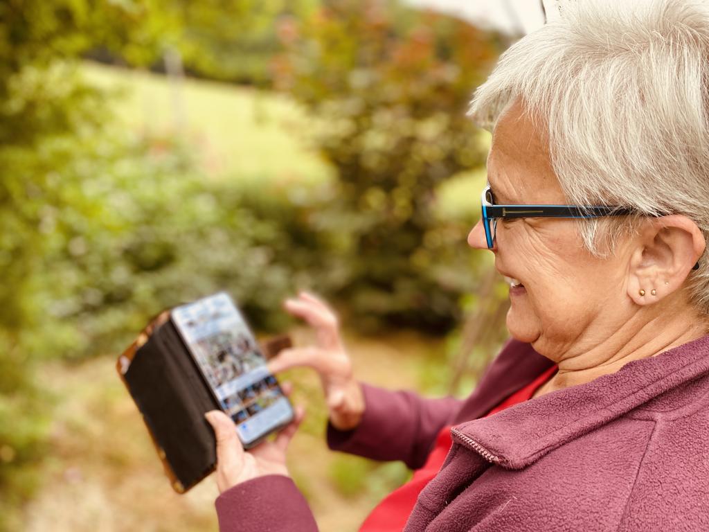 Schmetterlingsfotos dominieren die Fotoalben auf dem Smartphone © Stephanie Fischer Anna Rußwurm