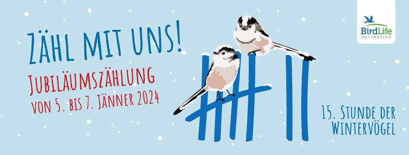 © BirdLife Österreich Banner Zähl mit uns!