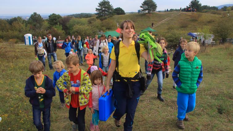 Heideforscher-Führung für Kinder © Freunde der Perchtoldsdorfer Heide Heideforscher-Führung für Kinder