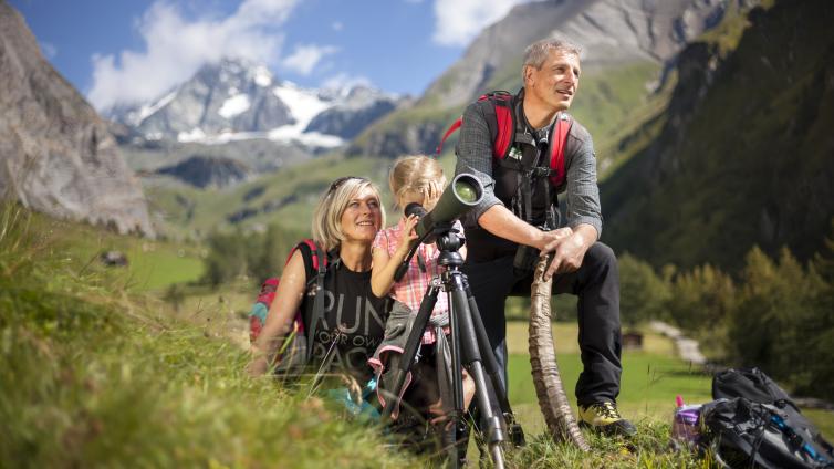 Bewohner der Alpen - BIG FIVE - Kals am Großglockner © Nationalpark Hohe Tauern/Martin Lugger In den Bergen.