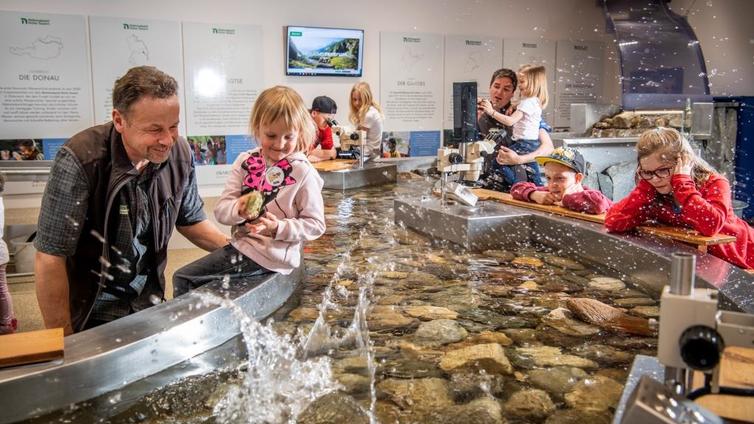 Besucherzentrum Mallnitz - Sommer Workshop in den rangerlabs © Nationalpark Hohe Tauern/Karl-Heinz Fessl Im Rangerlab