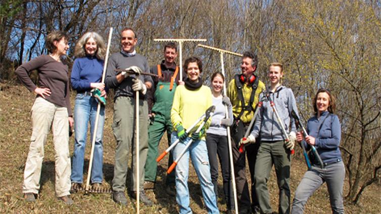 Pflegeeinsatz © Naturschutzbund OG Klosterneuburg Pflegeeinsatz