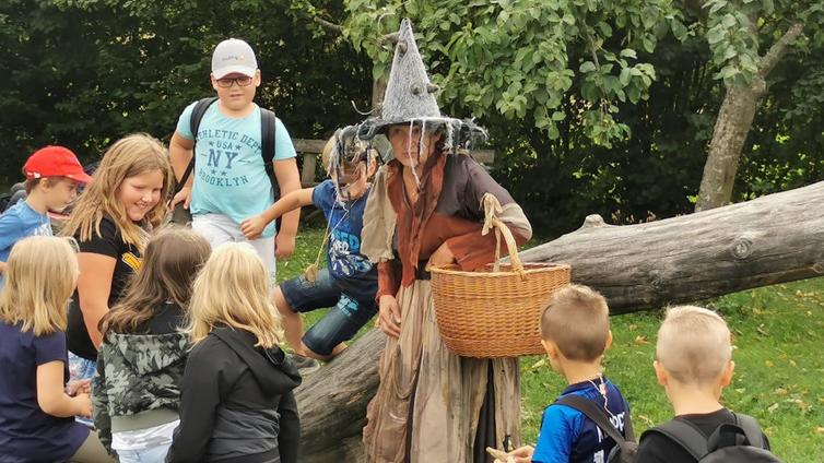 Mit der Moorhexe durch den Naturpark