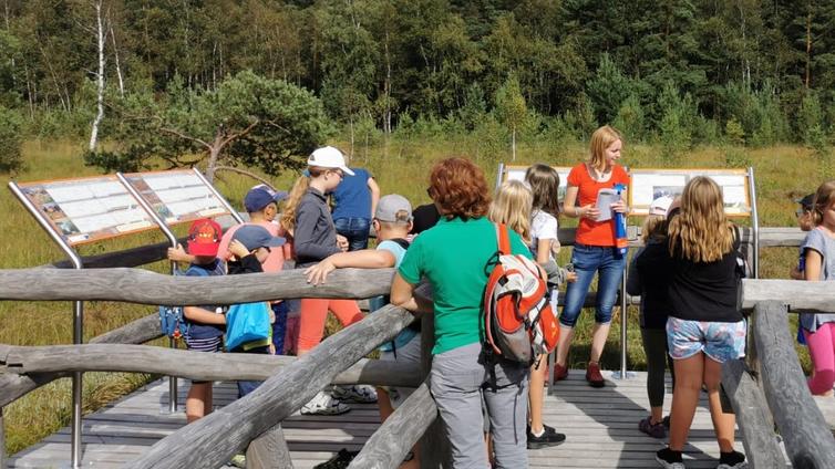 Moorführung für Kinder