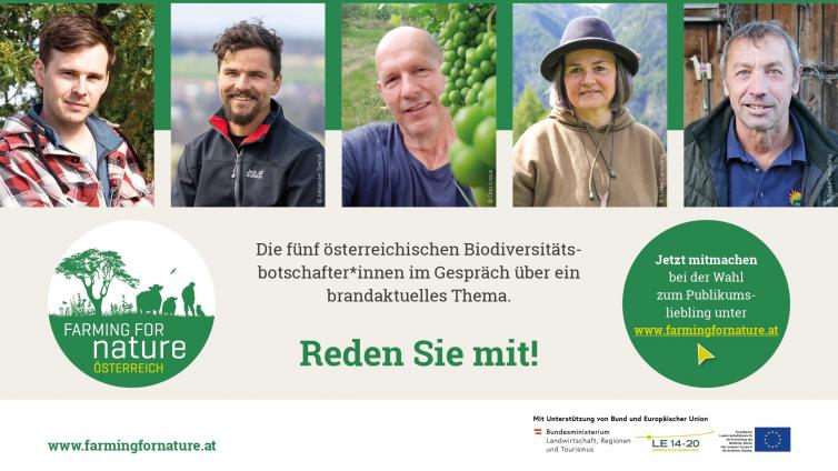 © Farming for Nature Österreich Hat die Gesellschaft eine Botschaft an die Landwirtschaft?