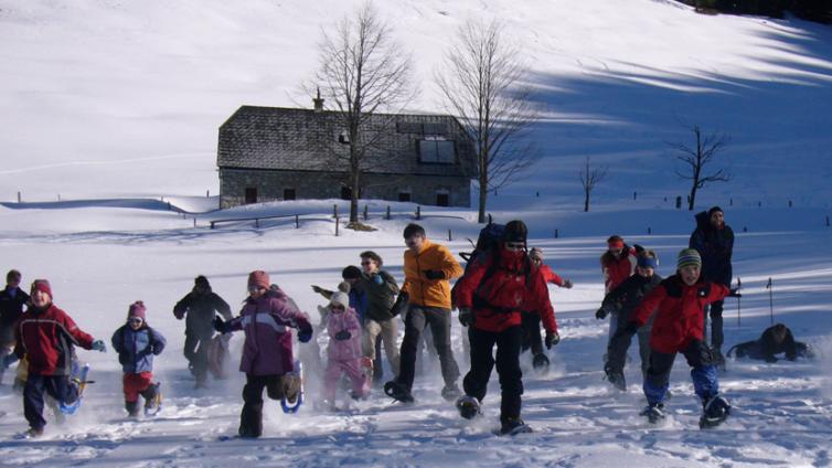 Tage draußen im Winter