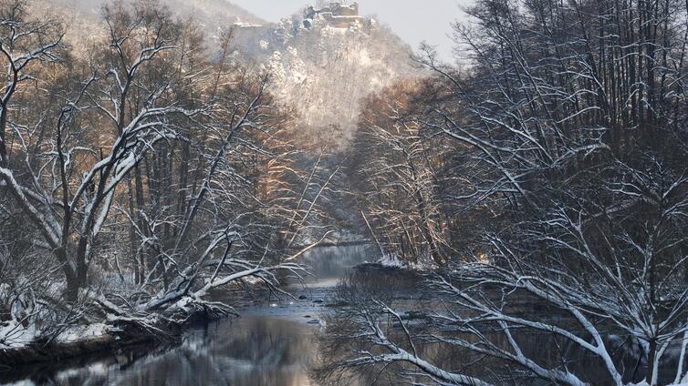Winterwanderung zum 'Umlaufblick'
