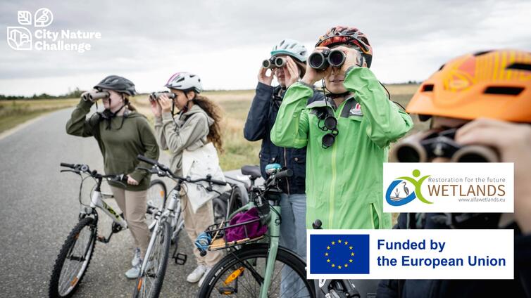 City Nature Challenge: Zwischen Schilf und Steppe - Fahrradtour