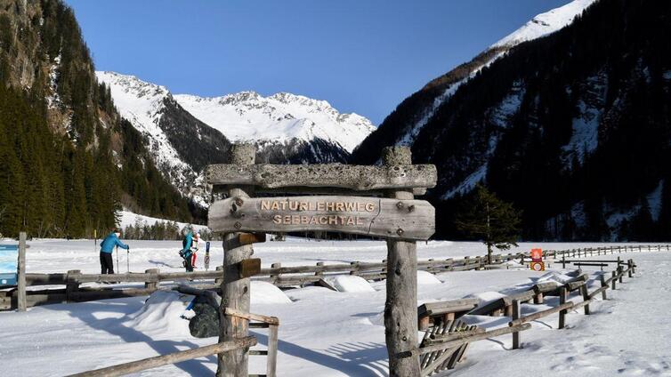 Winterwanderung ins Seebachtal