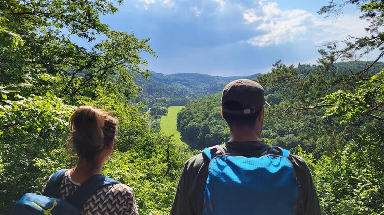 Singlewanderung zum Einsiedlerfelsen