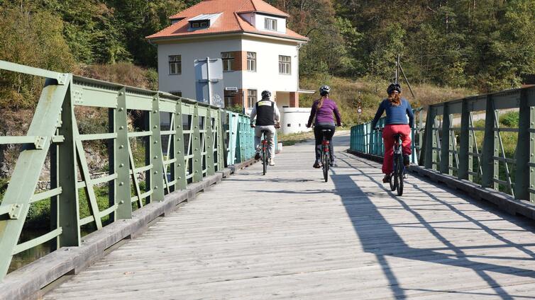 E-Bike-Tour entlang des ehemaligen Eisernen Vorhanges