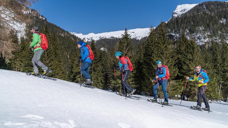 Schneeschuhtour auf der Jamnigalm