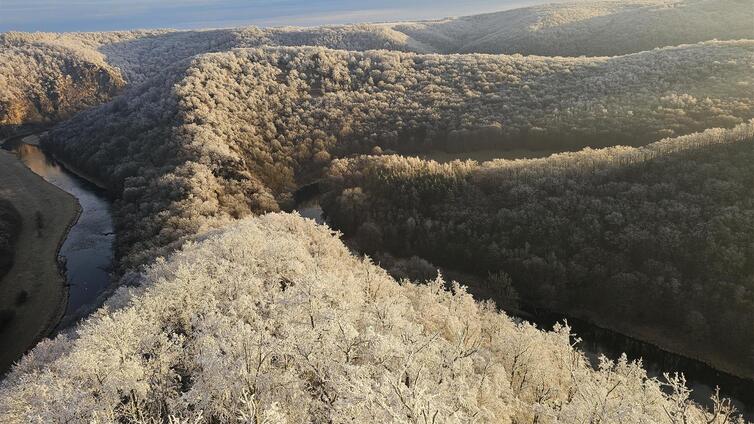 Winterwanderung zum 'Umlaufblick'