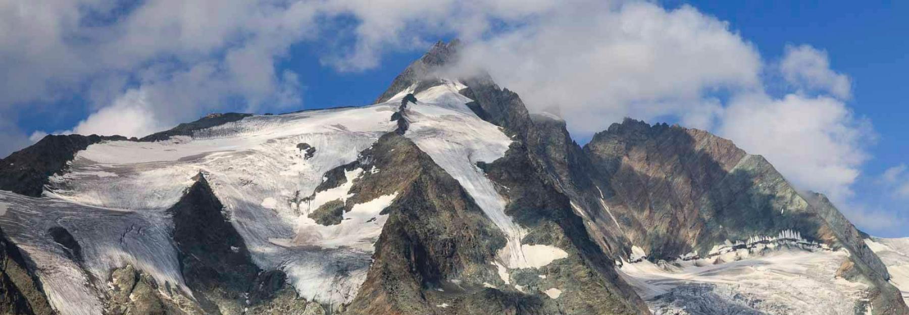 Überragend: Der Großglockner thront über dem Gletscherweg Pasterze