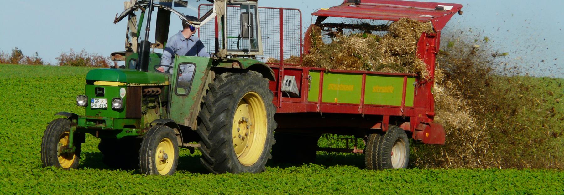 Organischer Dünger in der Landwirtschaft