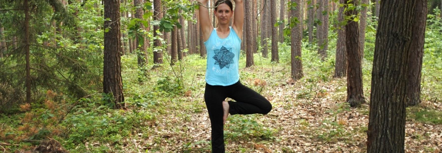 Yoga im Wald, Energietankstelle Wald-Ruhe