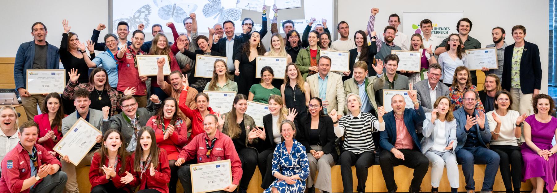 Gruppe Changemaker #nature 2022 Award Celebration