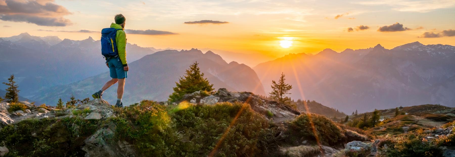 Wandern durch den Herbst