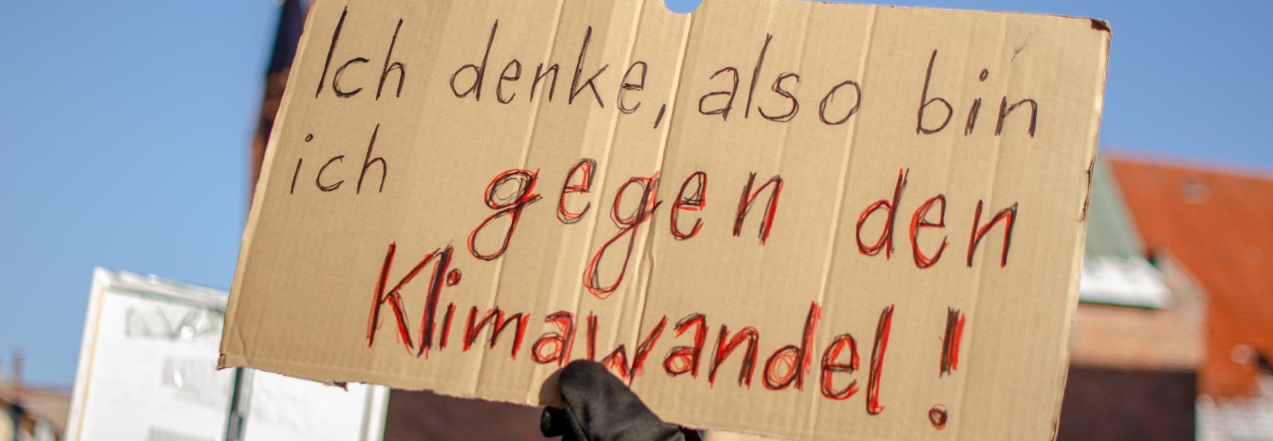 Klimaaktivist Julian Schütter